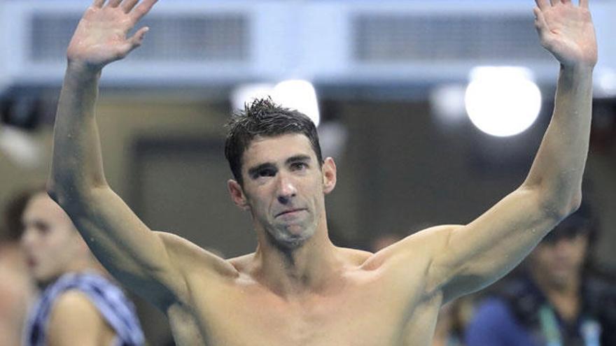 Phelps, emocionado tras ganar su 23º oro.