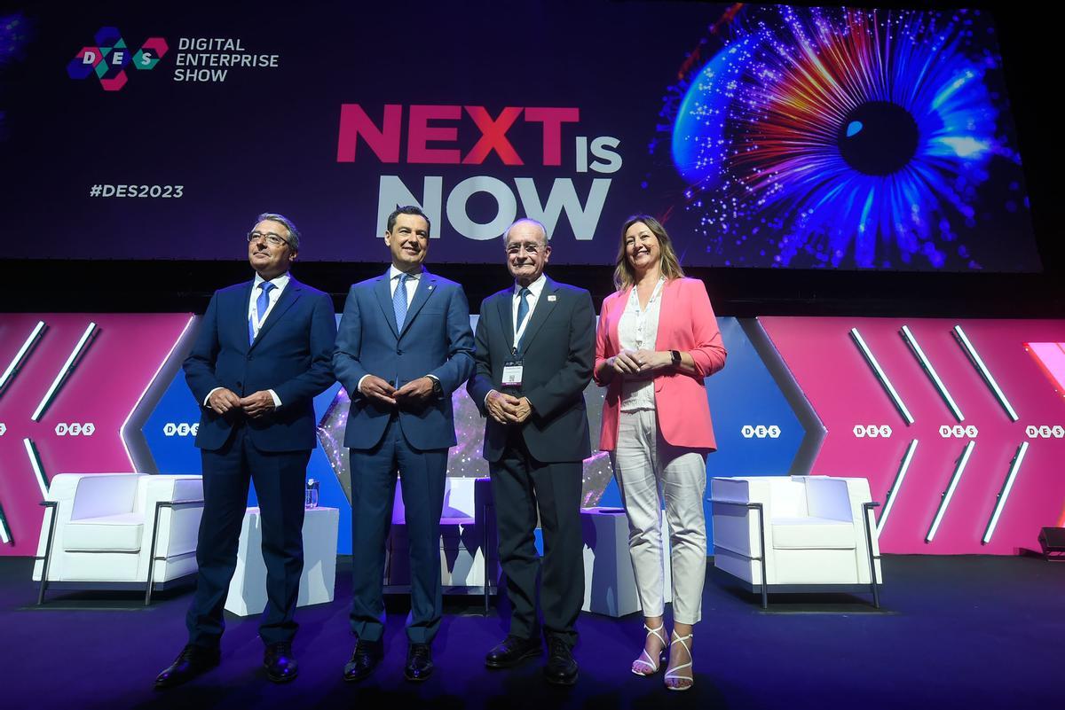 La inauguración del DES 2023 de Málaga, en imágenes