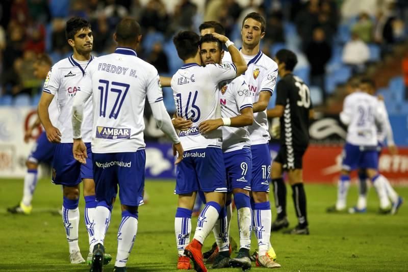 Las imágenes del Real Zaragoza-Llagostera