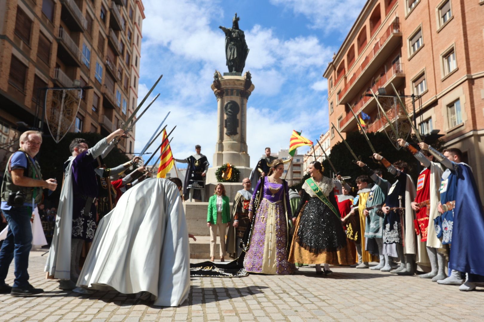 Galería de imágenes: Homenaje al Rei Jaume I en la Magdalena