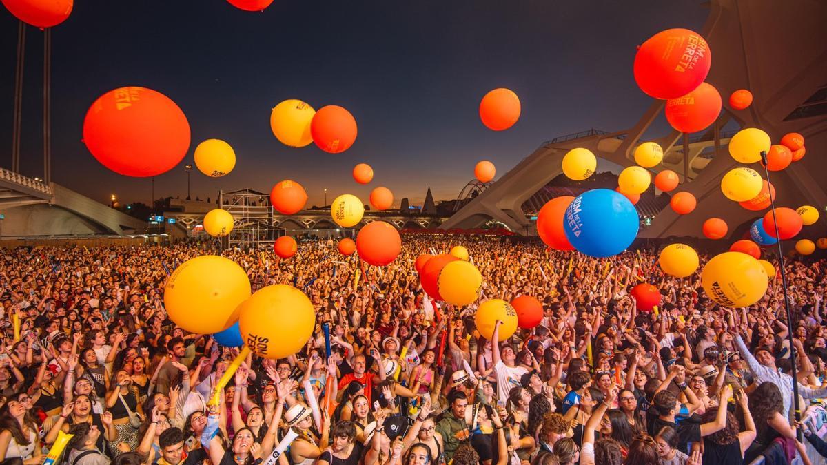 Imagen del festival, en el Palau de les Arts.