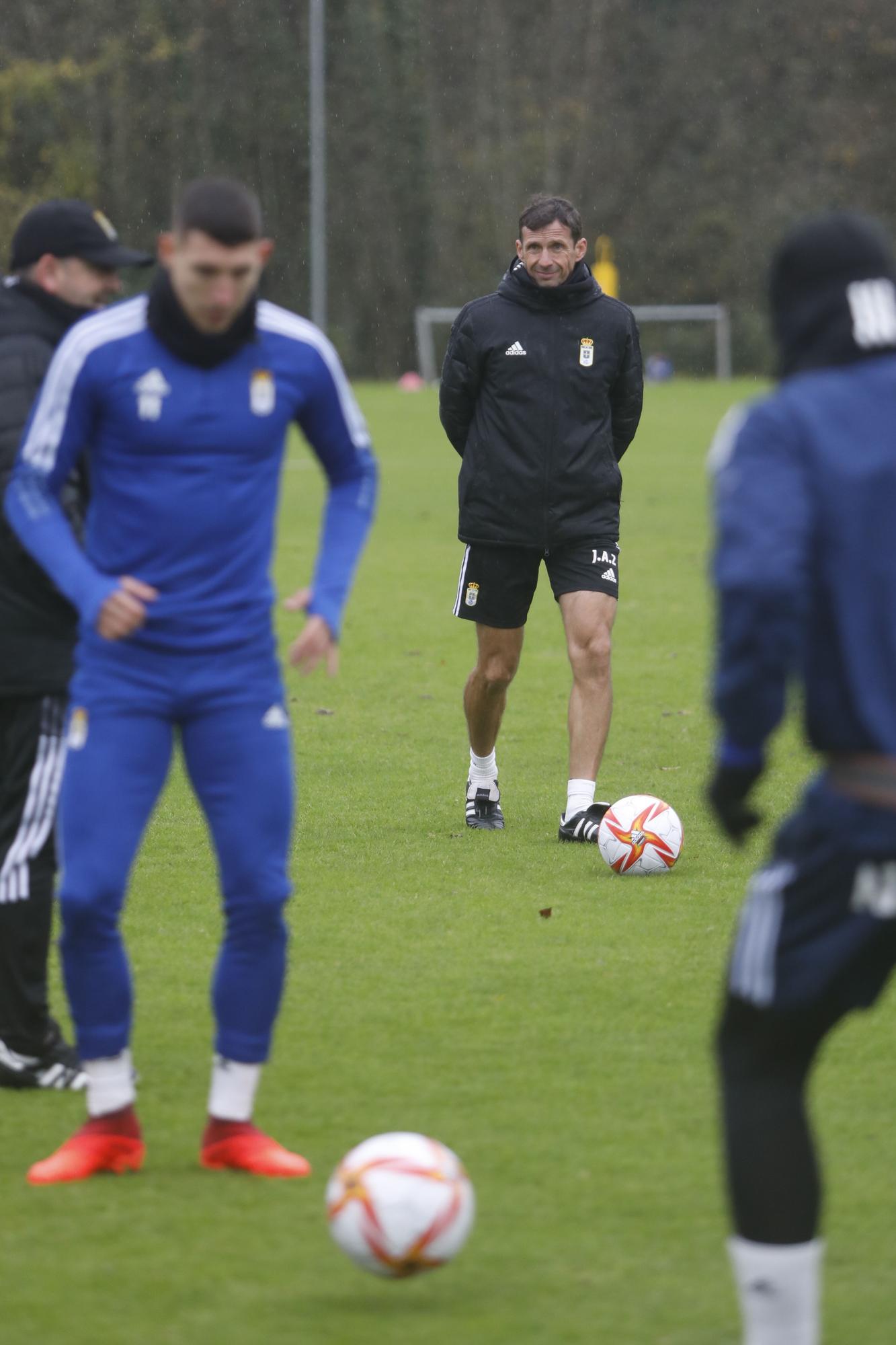 Las imágenes del entrenamiento del Oviedo