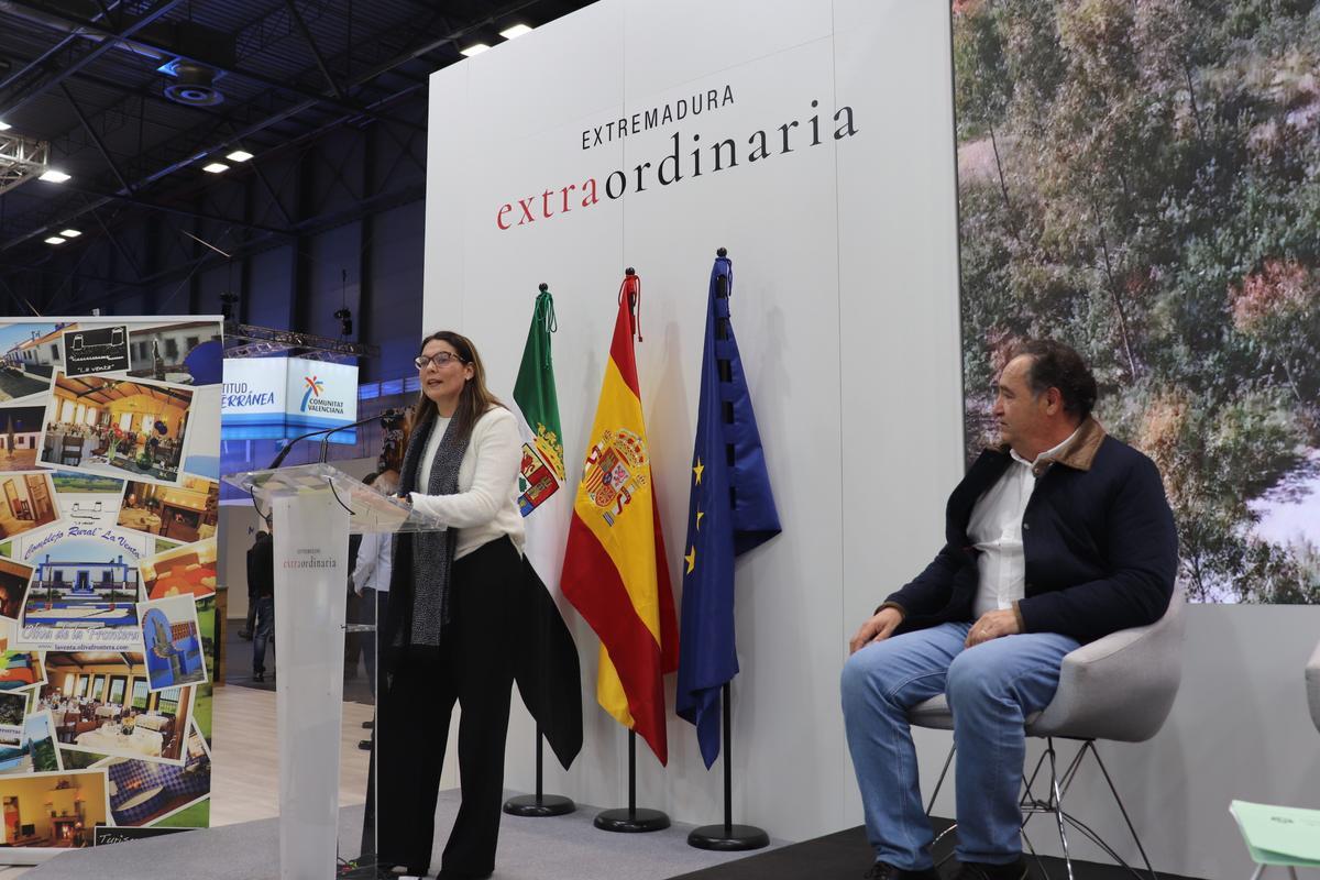 María López, concejal de Turismo de Oliva de la Frontera.