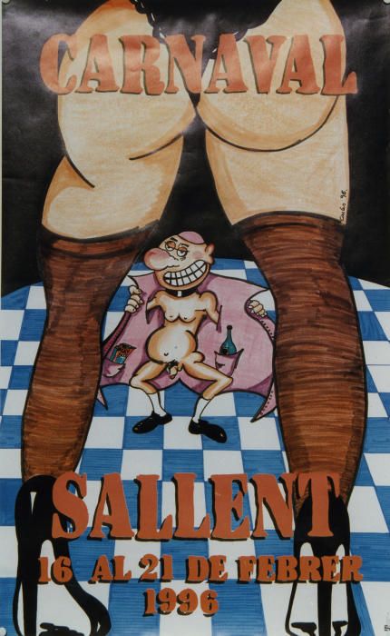 Tots els cartells del Carnaval de Sallent