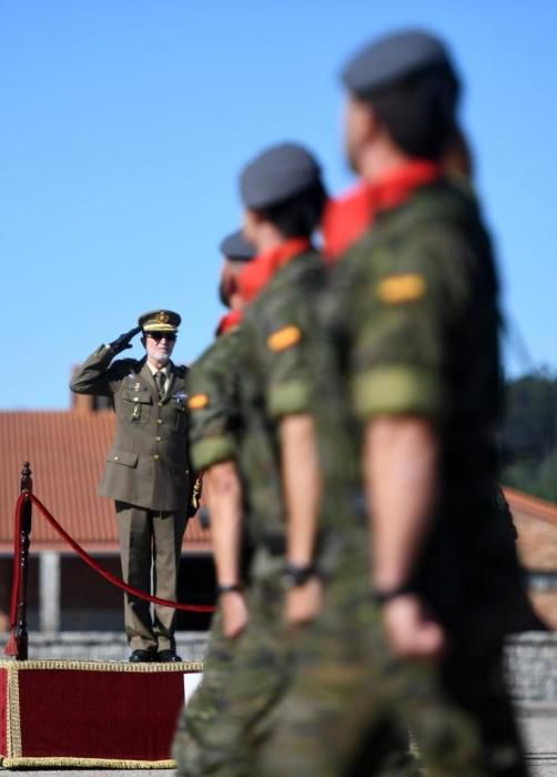 El general Romero Losada se despide de la Brilat