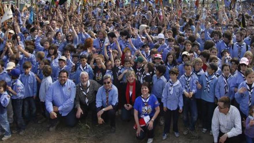 Unos 30.000 scouts celebran el centenario de su federación