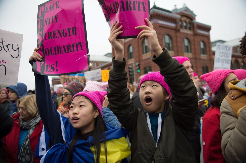 ''Marcha de las Mujeres'' contra Trump en Washington