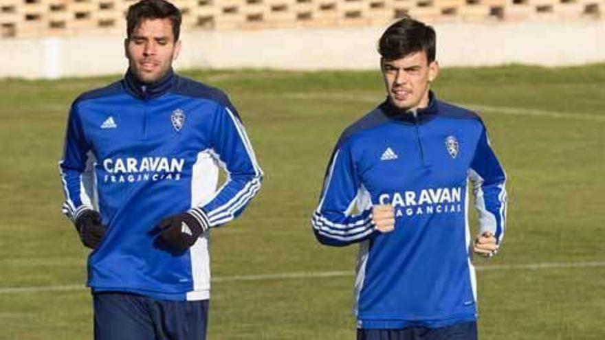 Cabrera y Bedia, con el Zaragoza.