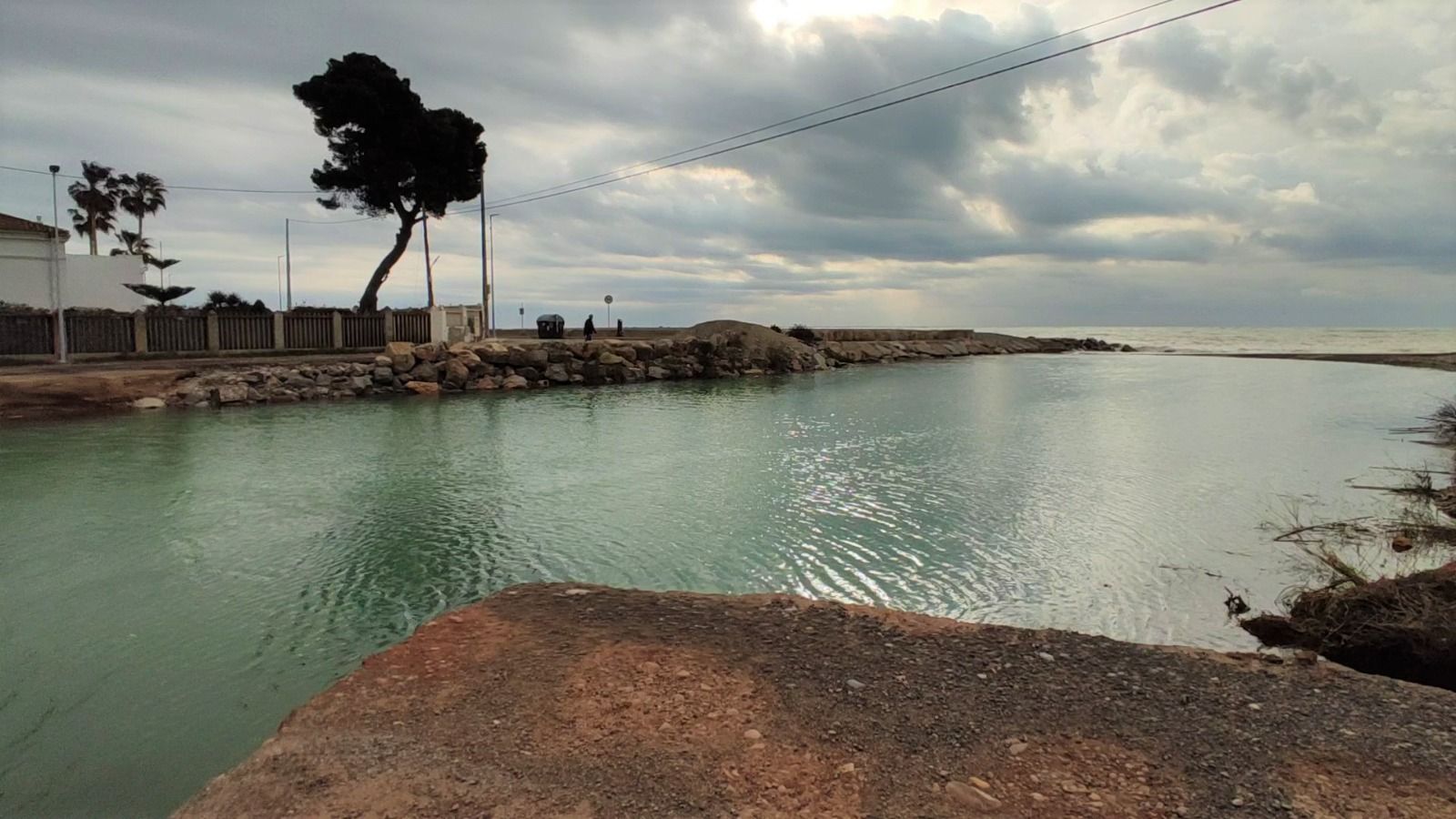 Así está el Clot de Burriana tras las lluvias torrenciales de marzo