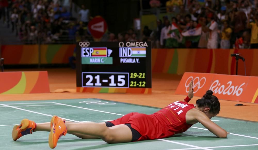 Olimpiadas Río 2016: Carolina Marín en la final de Bádminton