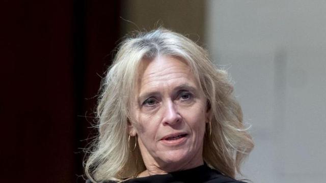 La ministra d’Exteriors  d’Islàndia, Thorgerdur  Katrín.
 | ALBERTO ORTEGA / EP