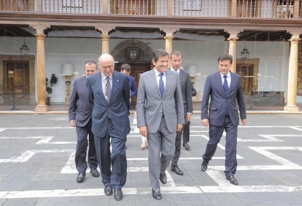 Homenaje de la Real Academia de Ingeniería a los asturianos Luis Adaro y Jerónimo Ibrán