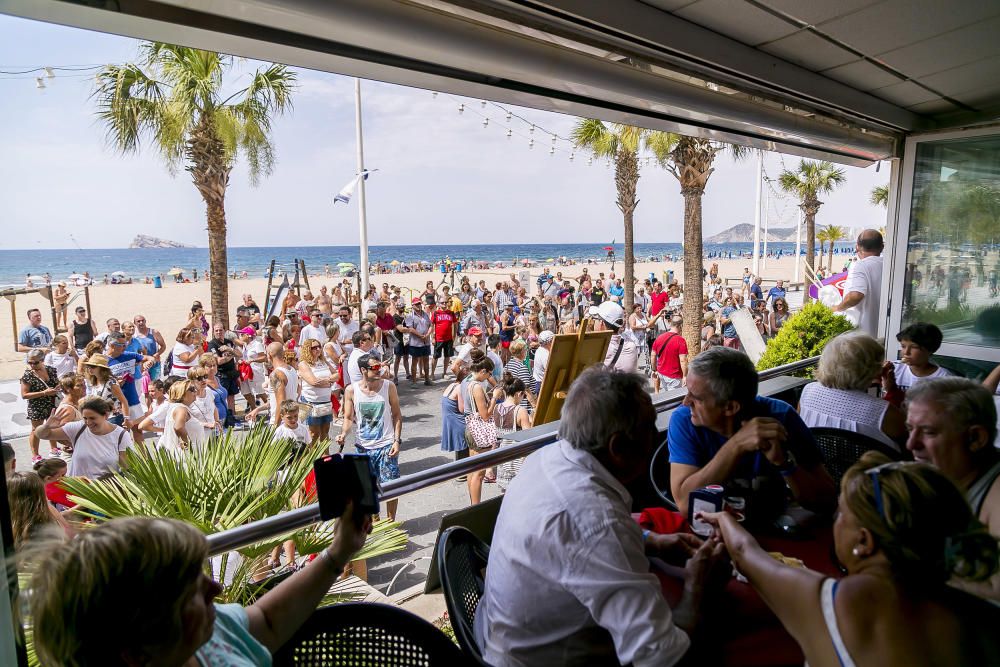 Chupinazo en Benidorm