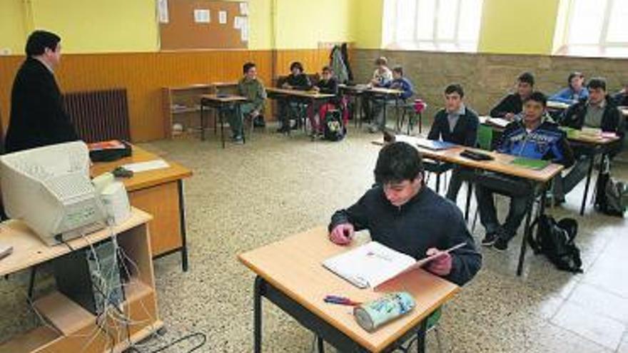 Un momento en una de las clases de Ciencias. // J. de Arcos