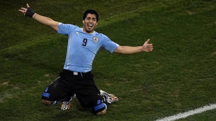 Luis Suárez, el nuevo &#039;nueve&#039; del Barça