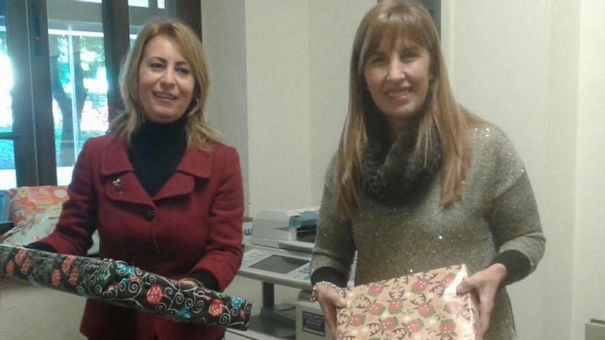 Regalos solidarios en Lena