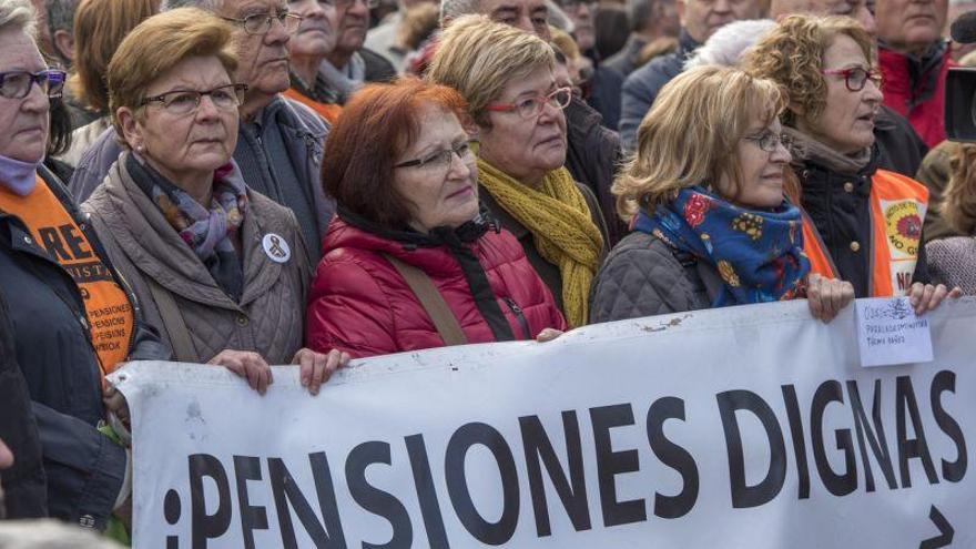 El gasto público en pensiones aumenta el 3%