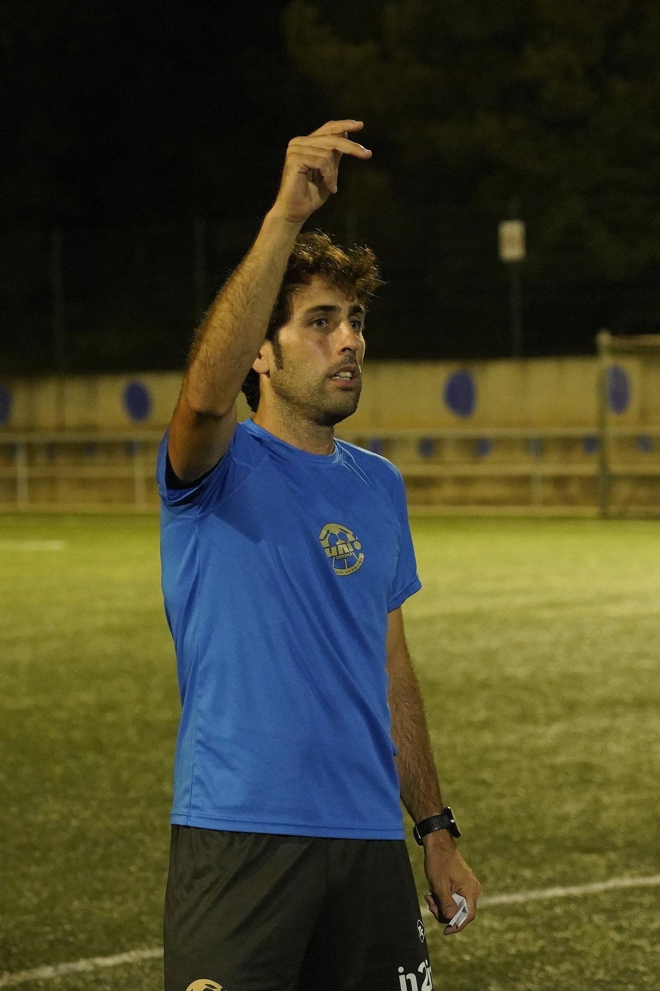 Unió Girona entrenant a l'escola Vedruna