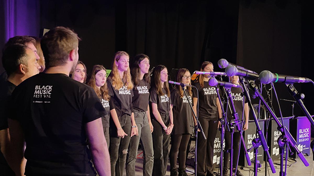 La participació del Black Music Choir en una edició passada del festival.