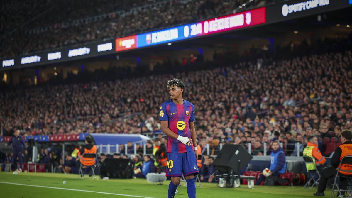 El mensaje de Lamine Yamal tras la eliminación de la Copa