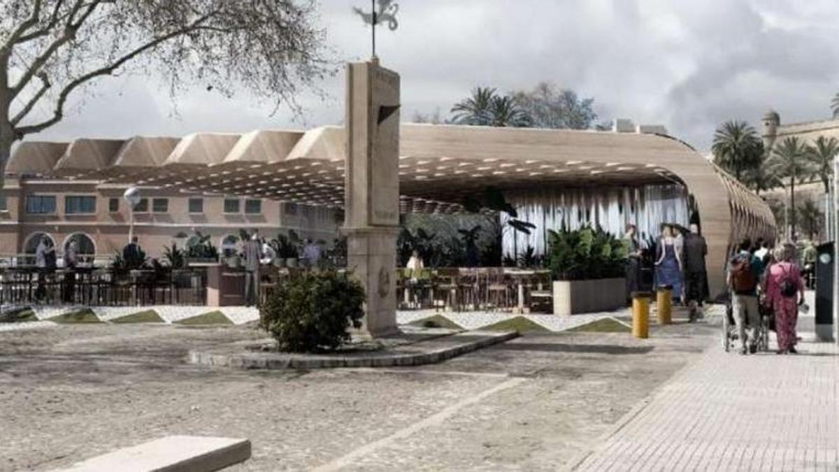 VÍDEO | Palma tumba el diseño del futuro bar El Pesquero por su fuerte impacto visual y abre un escenario incierto con la concesión
