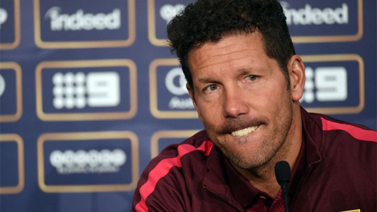 El 'Cholo' Simeone quedó muy tocado tras perder la Champions League