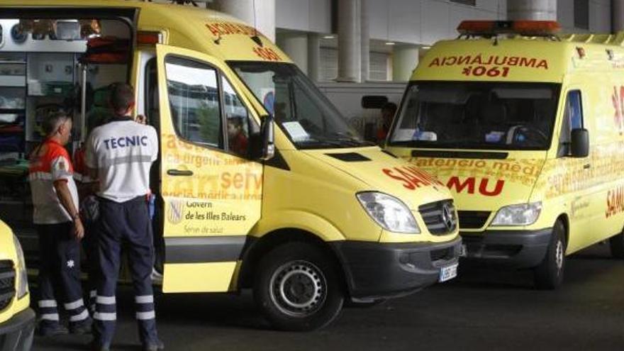 Un obrero, herido de gravedad al caer desde un andamio en Alcúdia