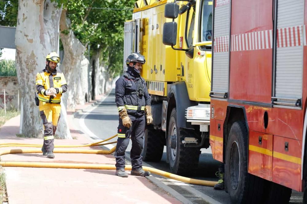 Incendio en Sant Antoni