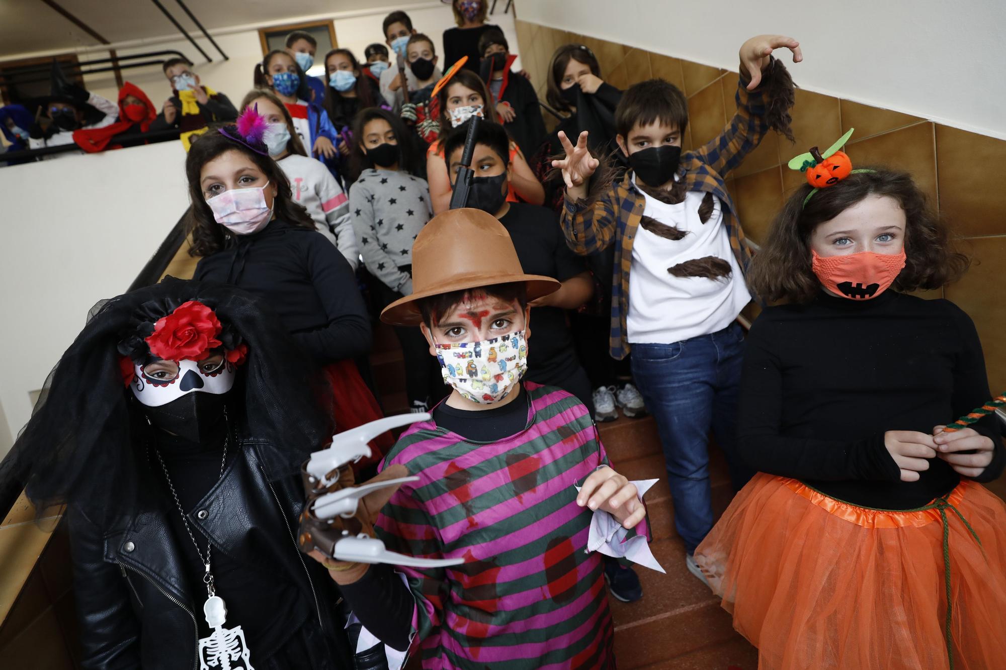 Así se ha celebrado Halloween en los colegios de Asturias