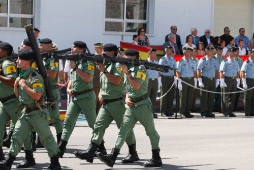 Javalí Nuevo Relevo de mando en la Bandera 'Ortiz de Zárate'