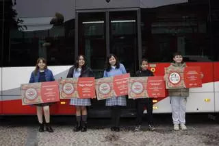 En imágenes: Nuevos autobuses eléctricos de Gijón