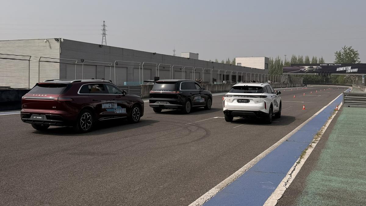 Prueba de los Exlantix en circuito