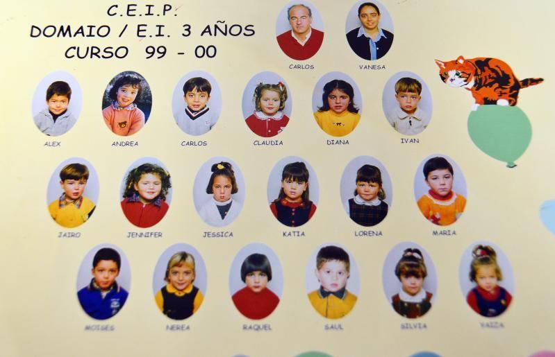 Guarda un cariño especial a los alumnos de la promoción 1999/2000, a los que dio clase durante seis cursos.