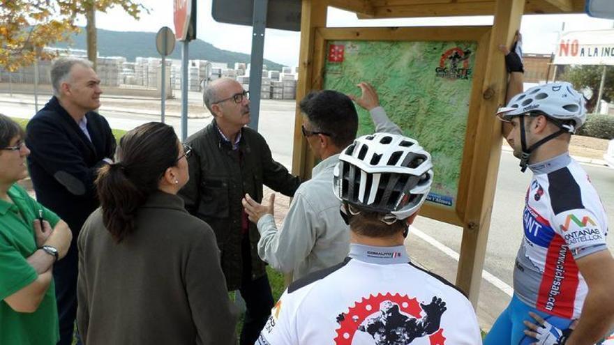 La Diputación señaliza la ruta Gegant de Pedra