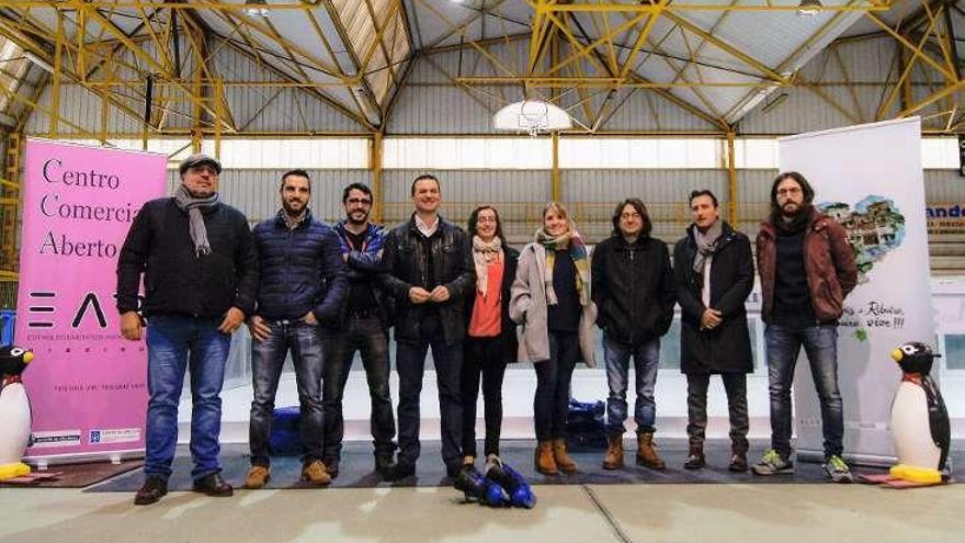 Presentación el espacio lúdico en Ribadavia. // FdV