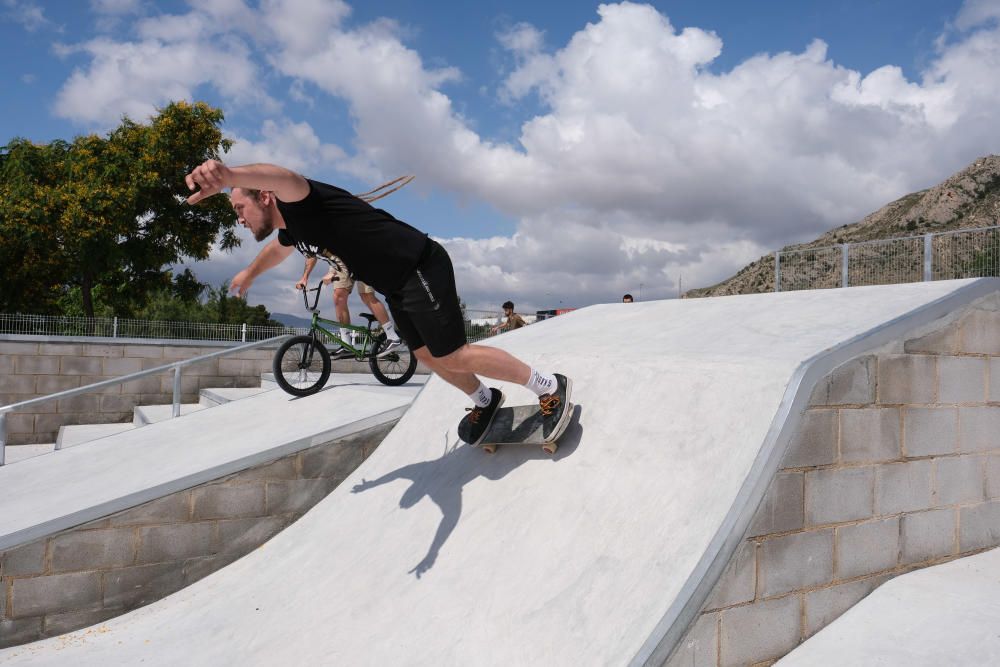 Skate Park de Elda: así es el nuevo parque deportivo