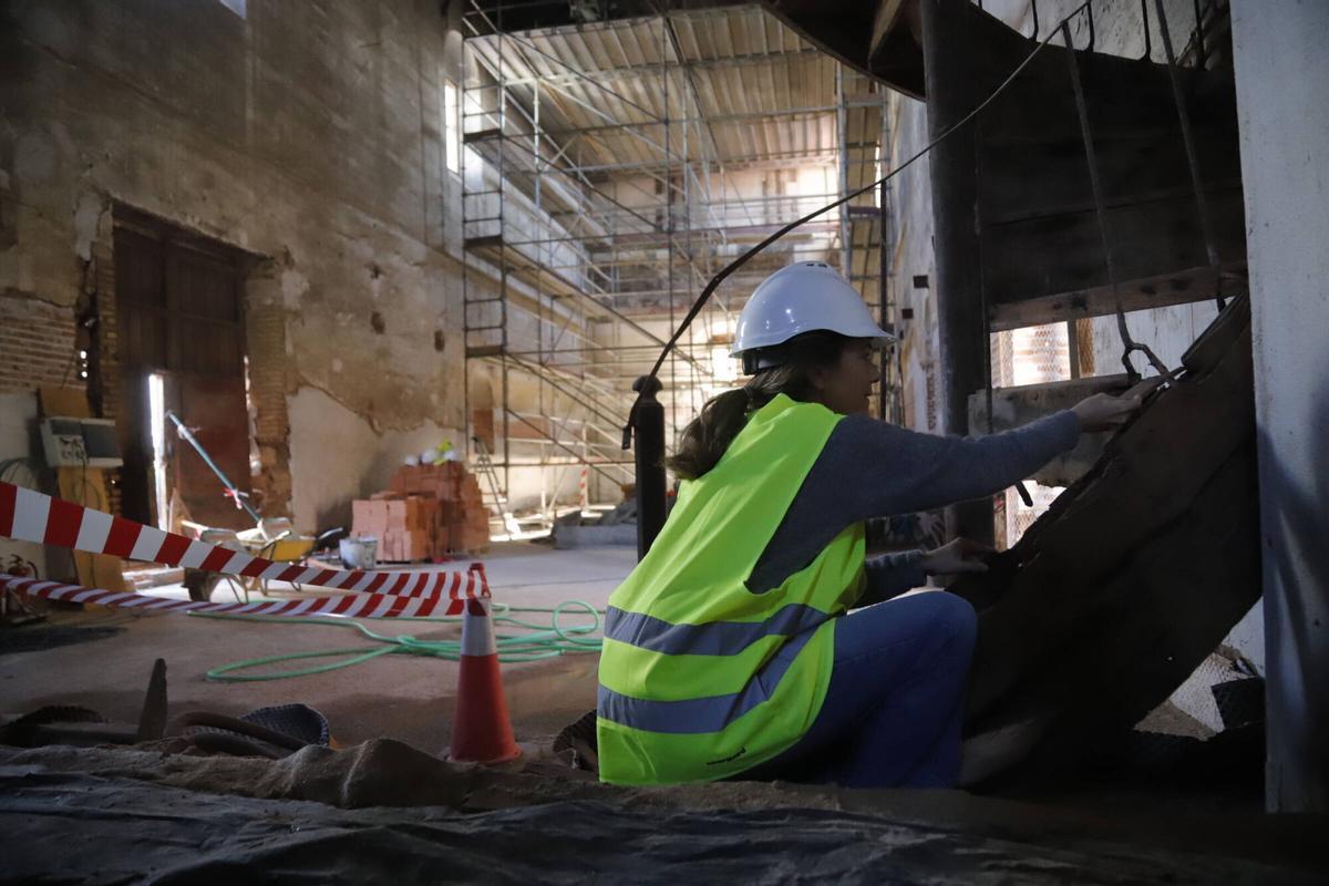 La restauración del convento descubre nuevos hallazgos sobre el artesonado mudéjar y sus pinturas murales