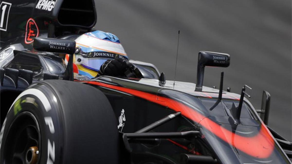 Fernando Alonso, en Interlagos