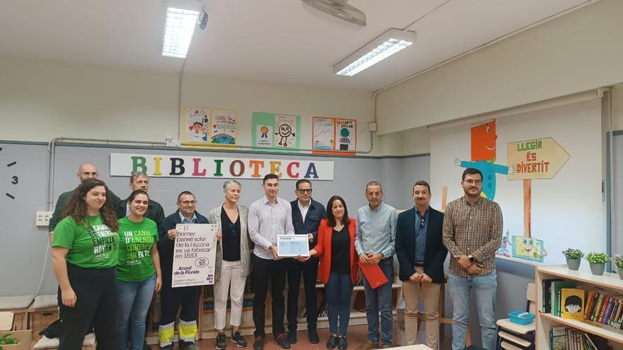 L’Horta Sud reconoce al CEIP Bertomeu Llorens de Catarroja