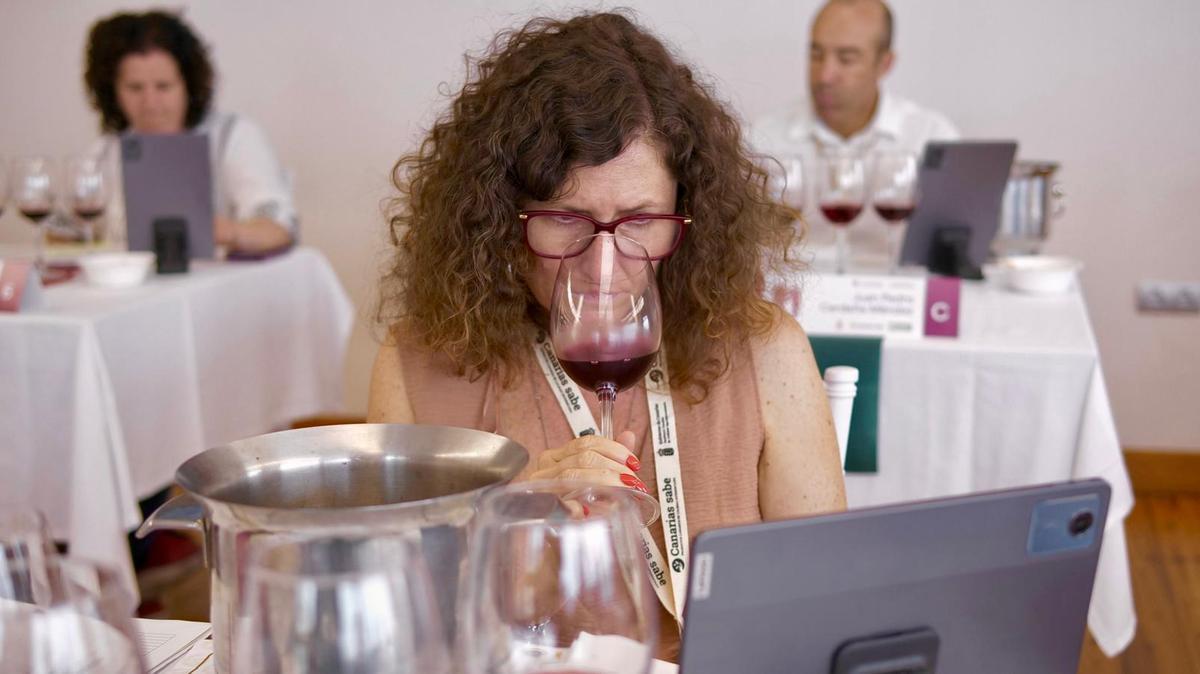 Un momento de una cata de vinos