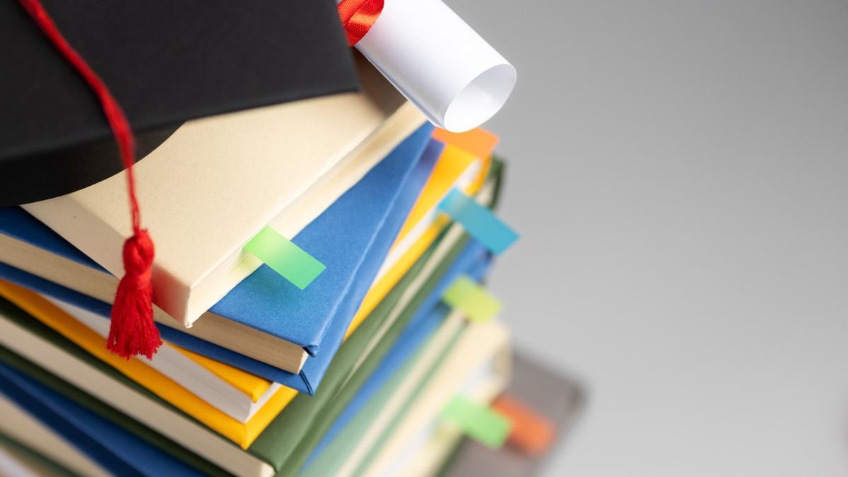 Libros en una imagen de archivo.