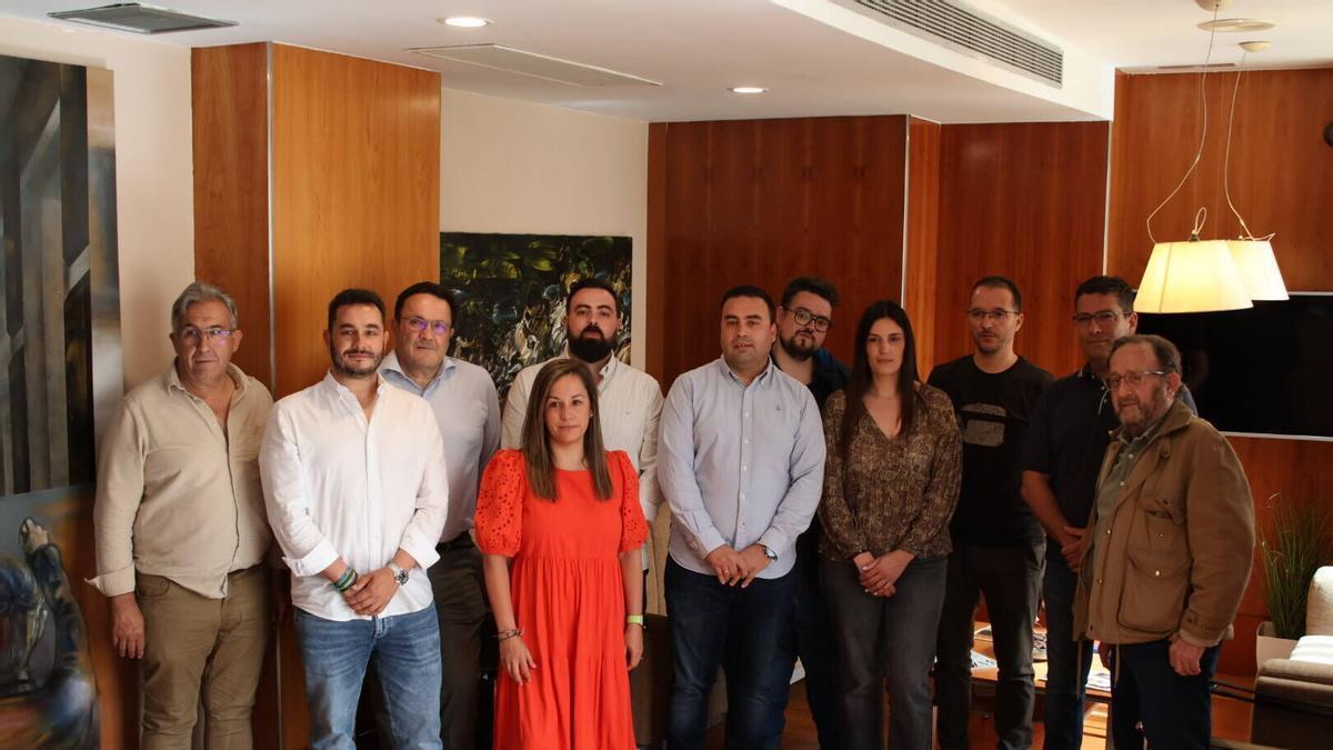 Los empresarios de Zamora que han presentado su candidatura conjunta a la Cámara de Comercio