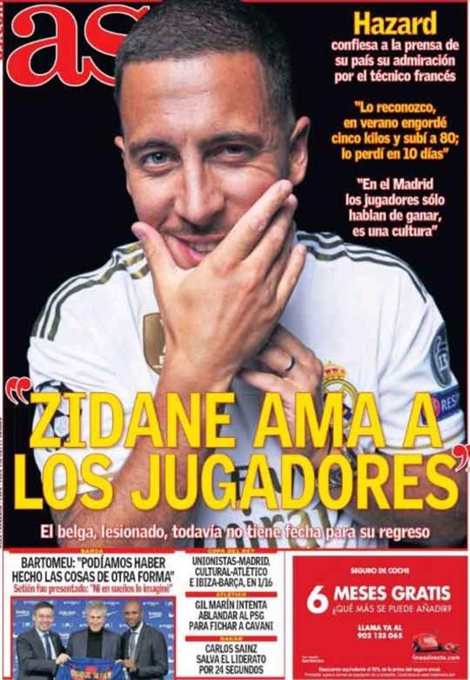 Las portadas del día en la prensa deportiva