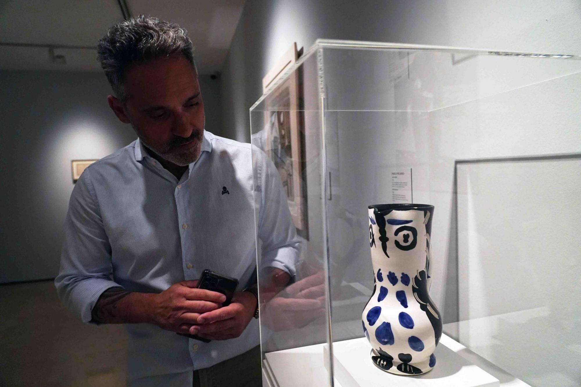 La exposición titulada 'Picasso: imágenes cerámicas', ya visitable en la Casa Natal de Picasso.