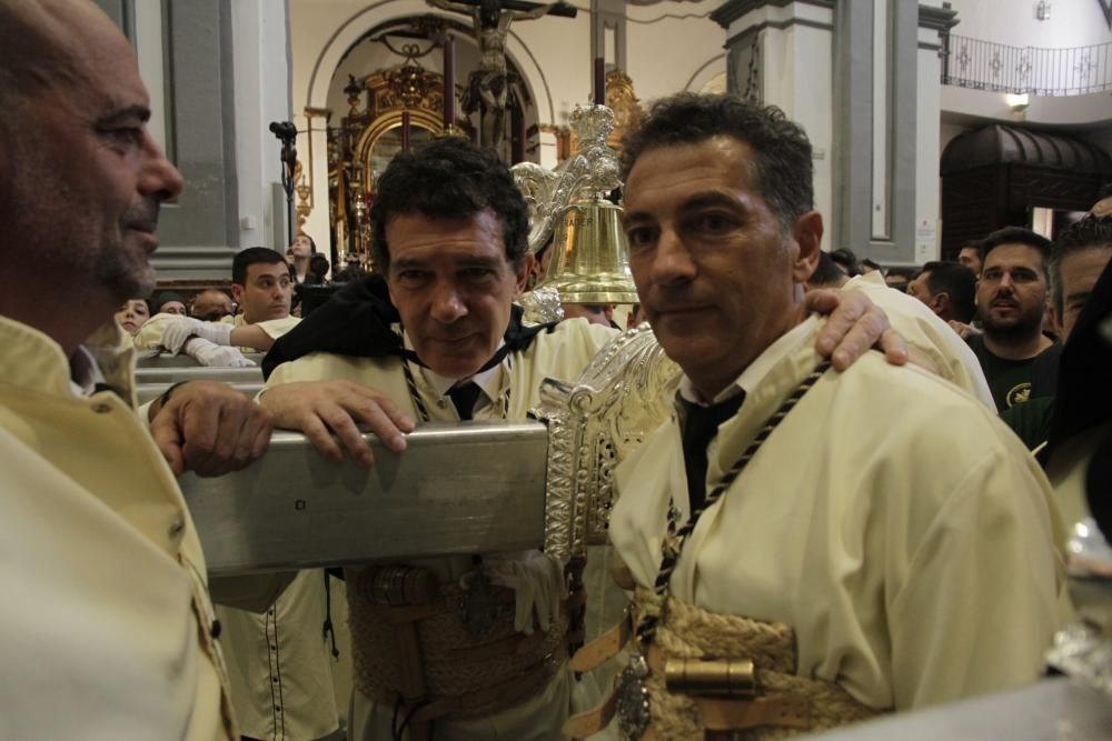 Antonio Banderas, en Lágrimas y Favores del Domingo de Ramos