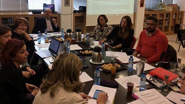 Imágenes del proyecto Hands up, en su reunión del pasado diciembre