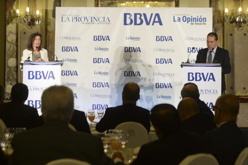 La directora del BBVA España en el Foro EPI