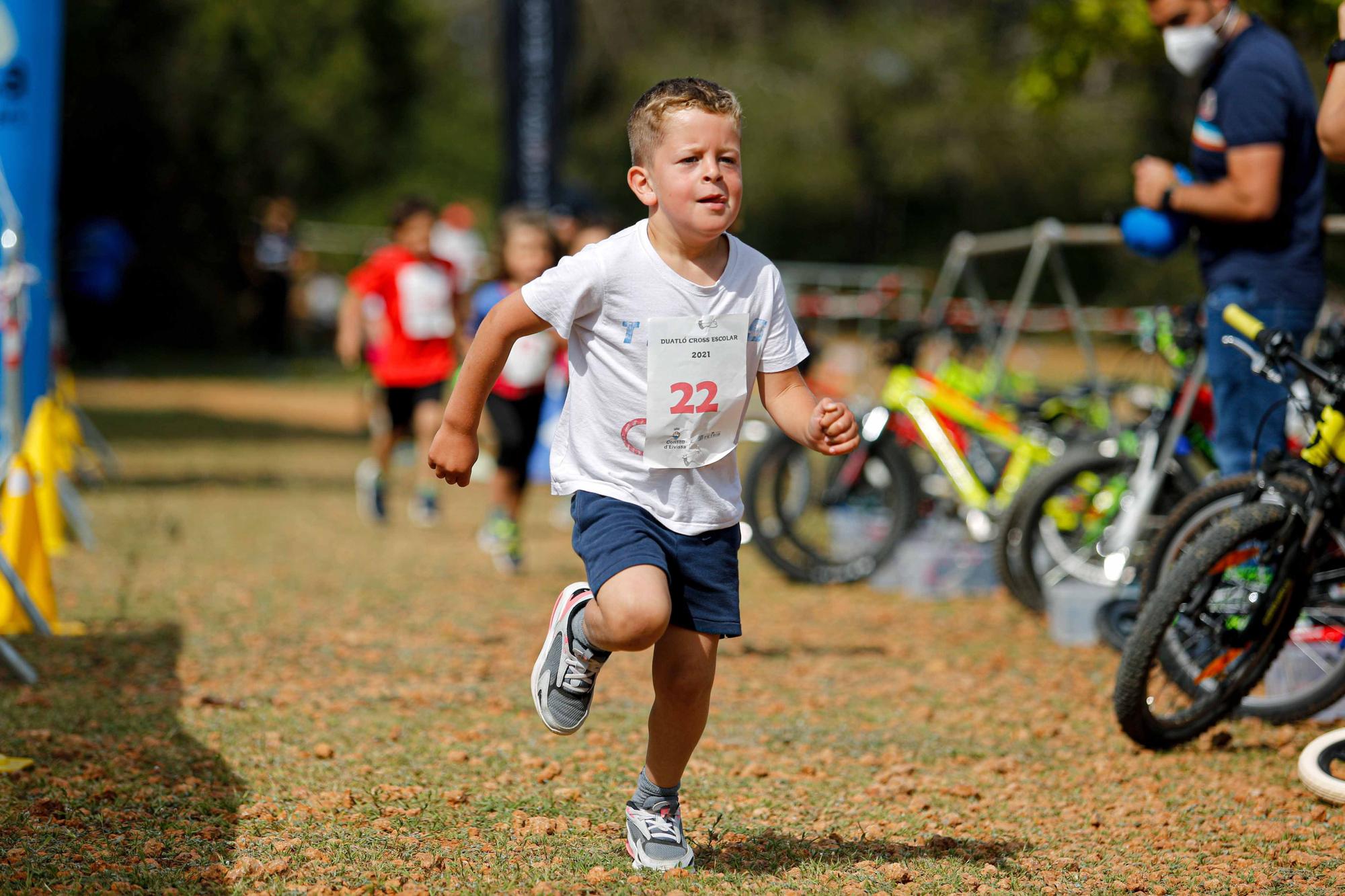 Éxito de participación en el Duatlón Cross de Can Truy con 90 niños