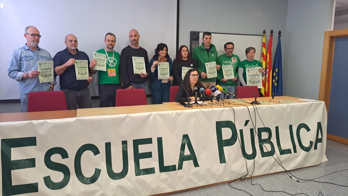 La escuela pública anuncia nuevas movilizaciones para rechazar la concertación de 0 a 3 años y Bachillerato.