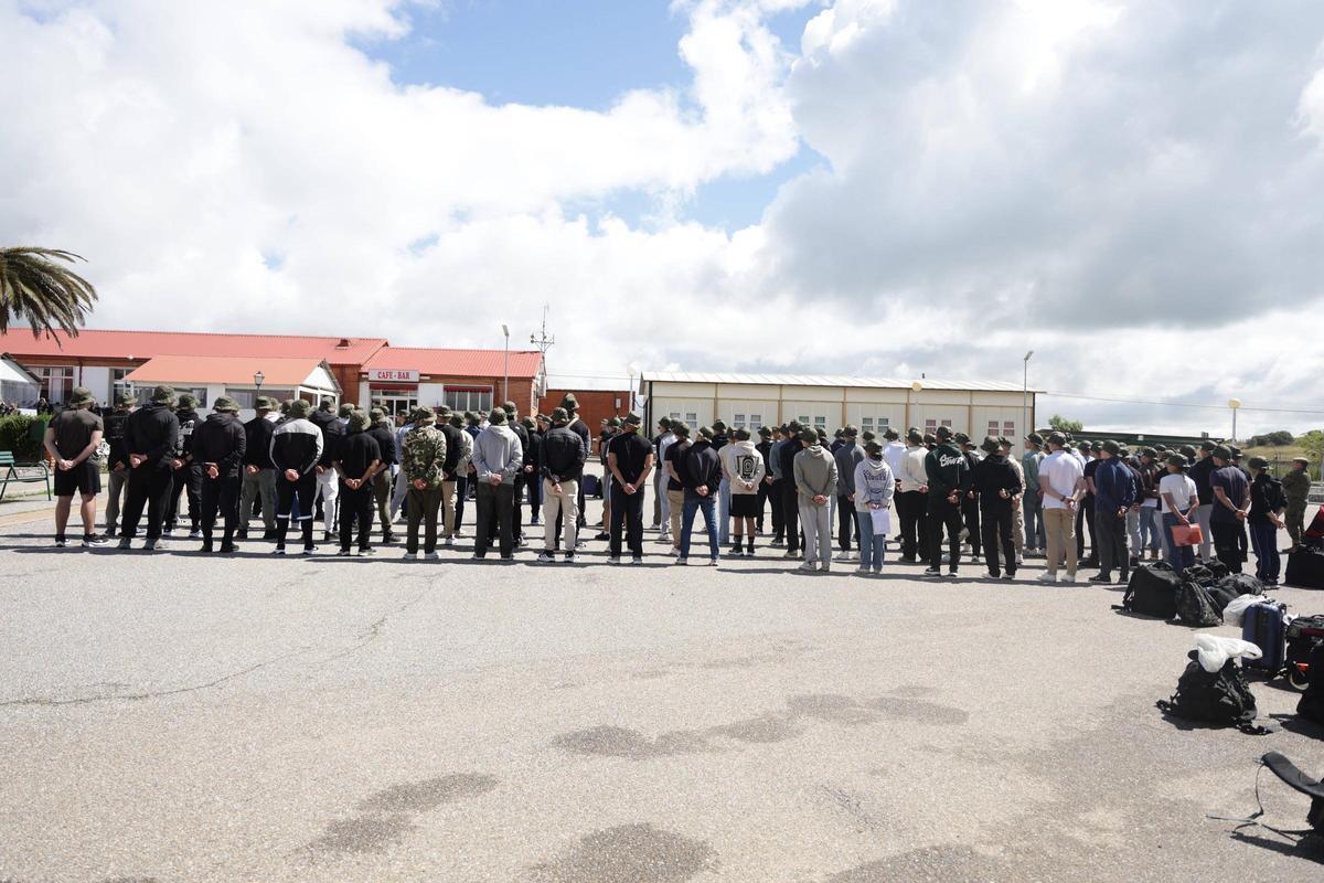 Así ha sido la llegada de nuevos soldados al Cefot de Cáceres